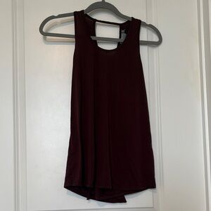Athleta Burgundy Tank Top